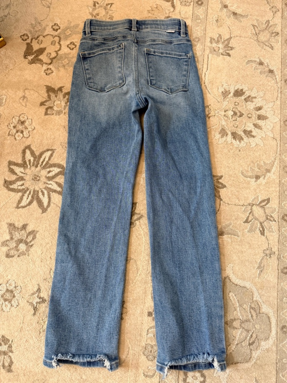 Light Blue High-Rise Risen Jeans - Picture 4 of 5